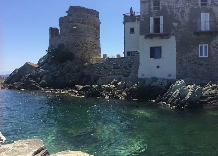 Vue Exceptionnelle Debut Cap Corse La Pier Noire